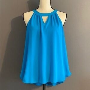 Vibrant Blue Sleeveless Express Top​